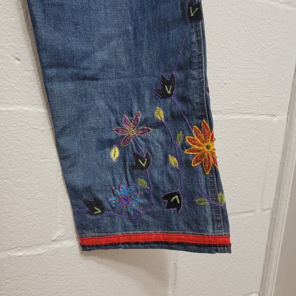 Chicos Embroidered Jeans - Picture 10 of 10